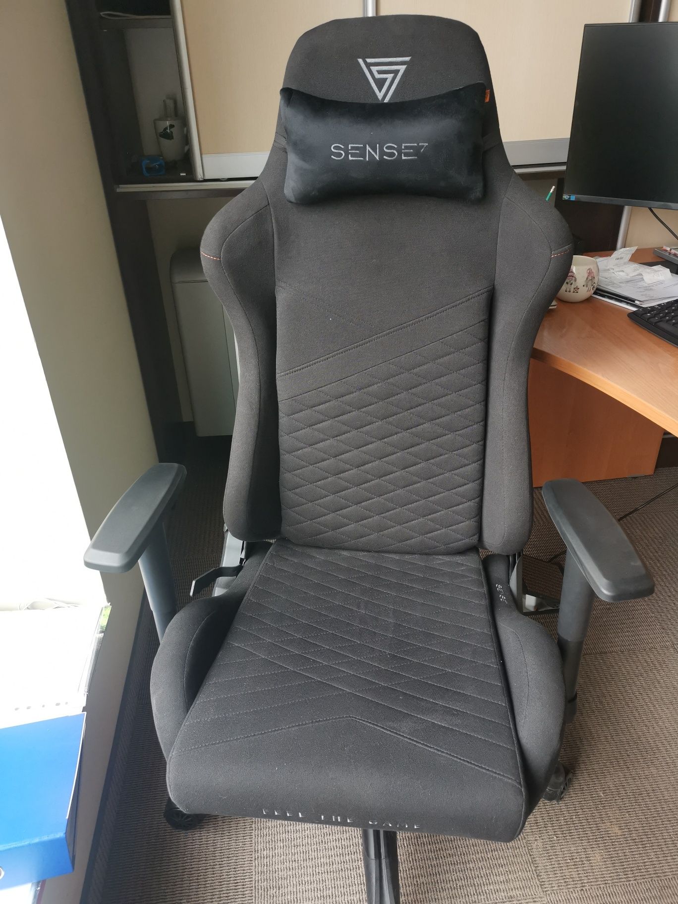 Fotel gamingowy biurowy SENSE7 SPELLCASTER SENSHI EDITION XL czarny