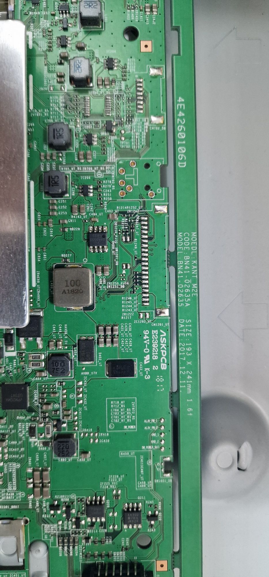 Телевізор SAMSUNG UE43NU7100 Запчасти