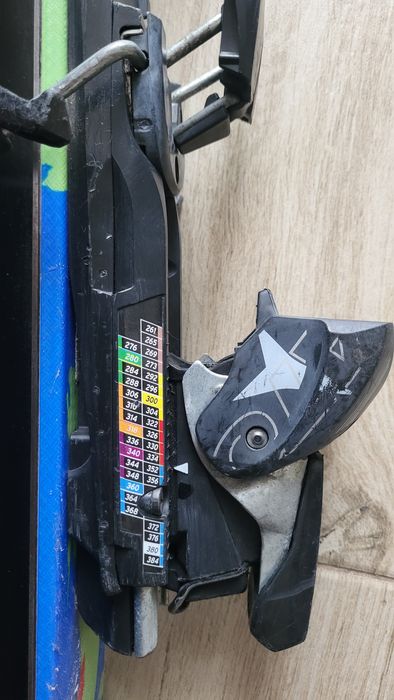 Narty Head Peak Team 117cm + wiazania Atomic dziecięce juniorskie