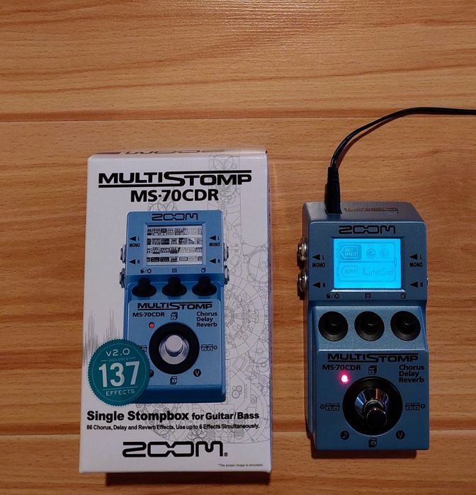 Zoom MS-70CDR chorują,delay, reverb