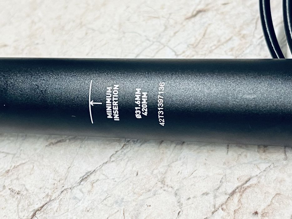 Rock Shox Reverb 420mm 31,6mm Dropper Sztyca Regulowana