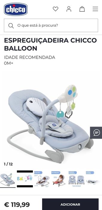 Espreguiçadeira bebé