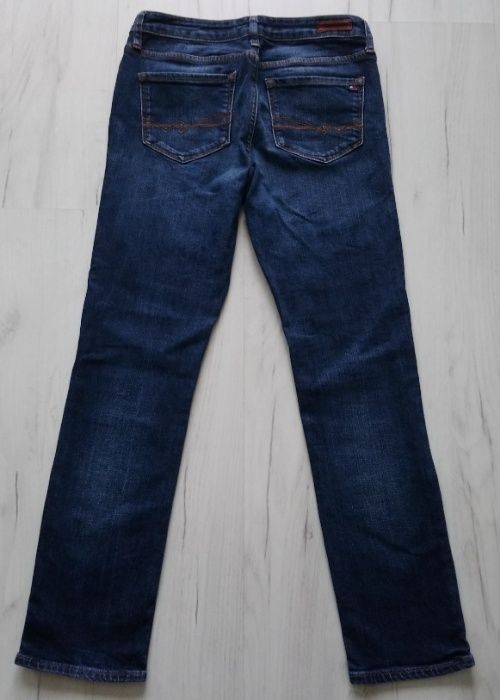 Piękne damskie spodnie jeansowe jeans Tommy Hilfiger rozm M