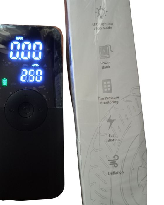 Bezprzewodowy Kompresor / powerbank/ latarka