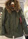 Kurtka parka Alpha Industries N3B, roz 2 XXL, b dobrYy