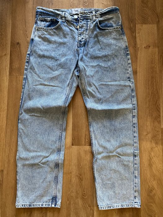 Широкі джинси Staff baggy levis широкі виварені джинси