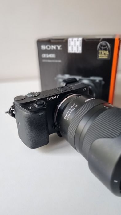 Sony A6400 na gwarancji, jak nowy +3 akumulatory