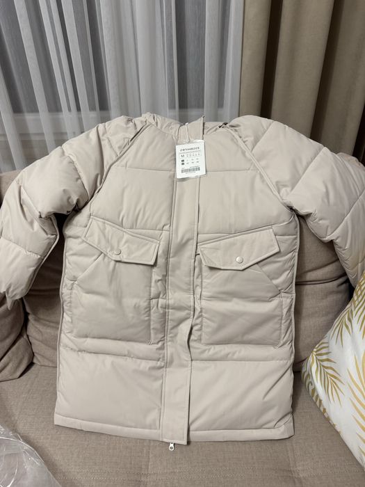 Куртка жіноча бежева розмір м зимова