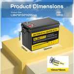 Батарея в зборі basen green LiFePo4 12V 230AH з BMS Smart Bluetooth