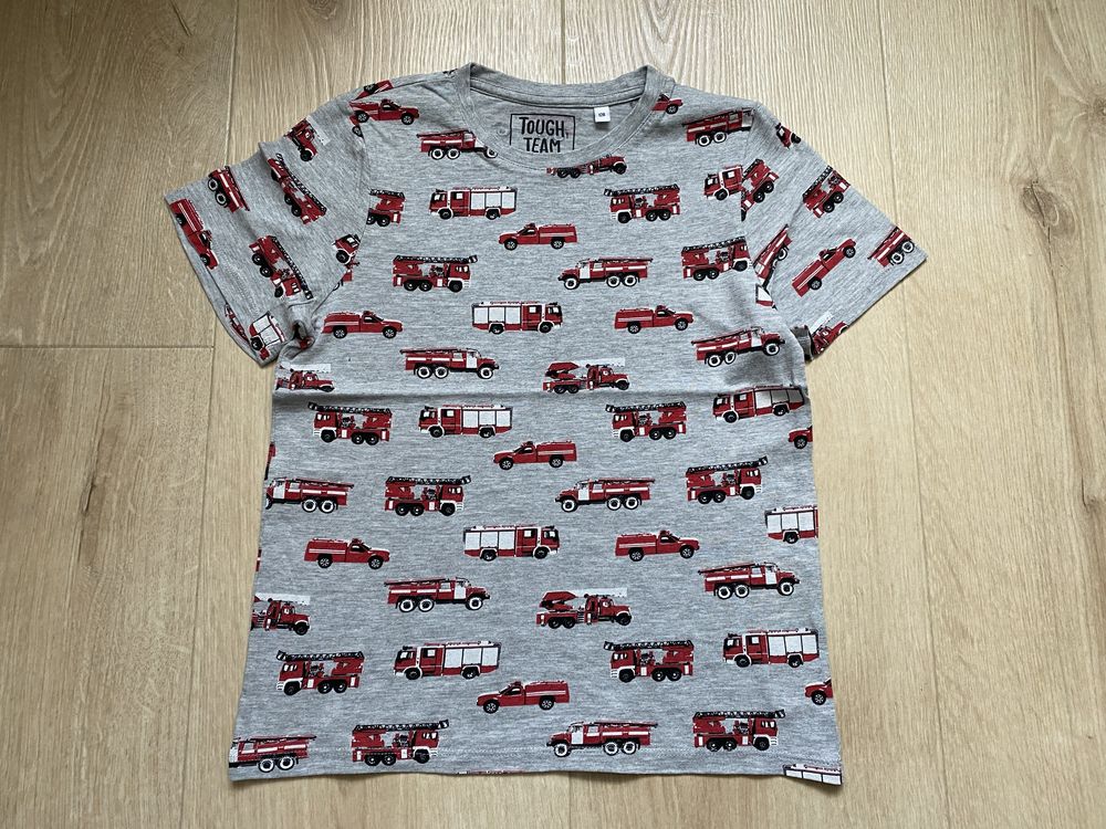 Koszulki T-shirt 122/128 4 szt. Coccodrillo H&M C&A