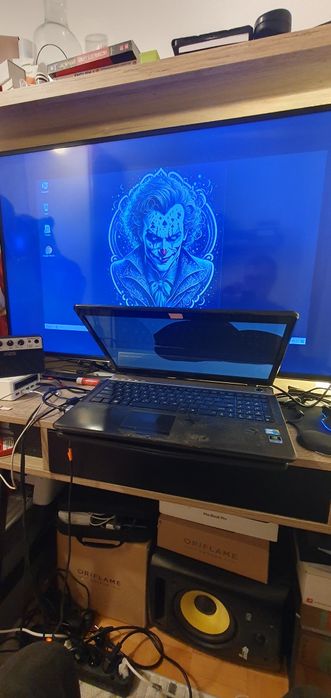 Laptop Asus N61J i3-2,27Ghz 8GB ram 128 hdd uszkodzona matryca