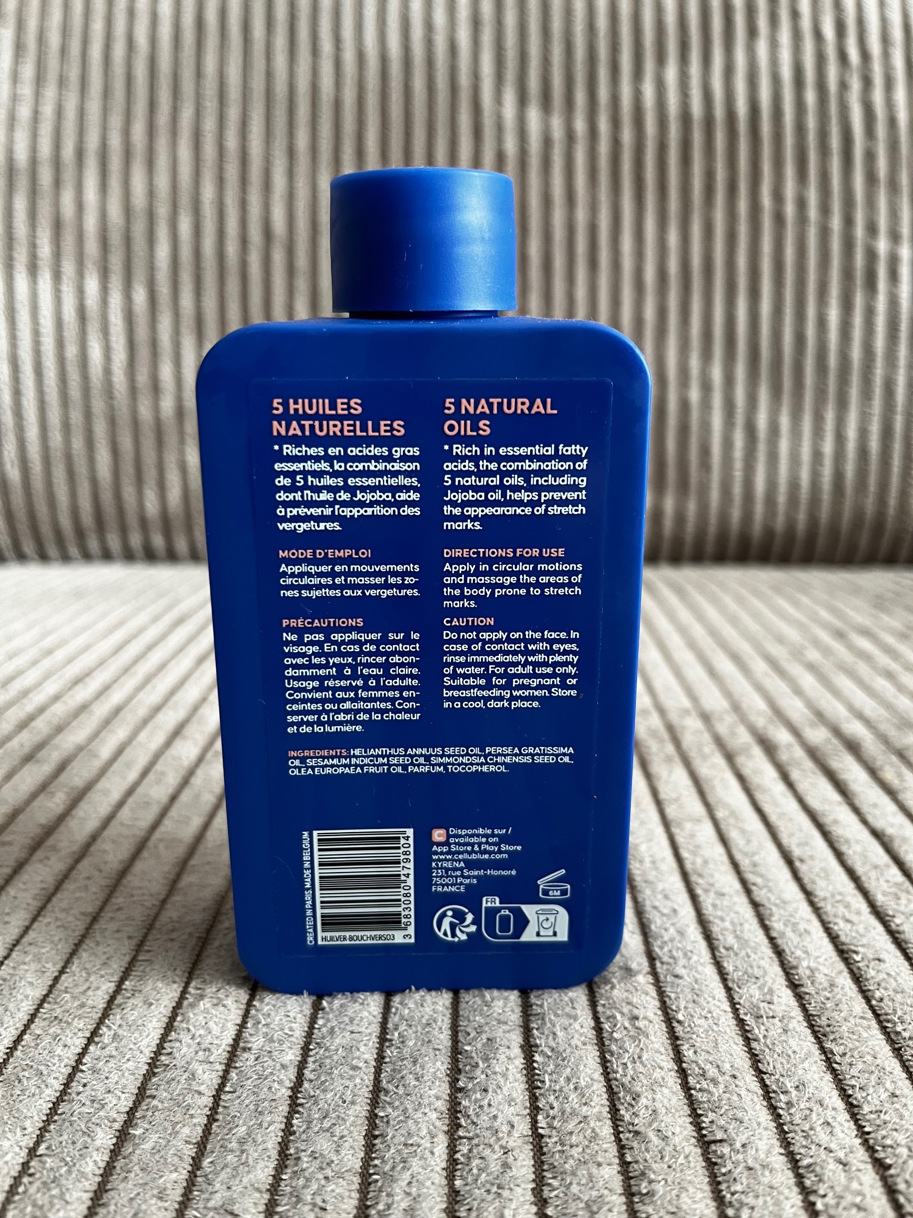 Cellublue olejek przeciw rozstępom