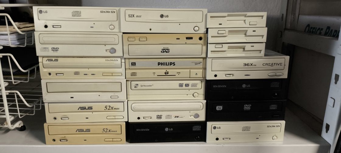 Leitores  Gravadores de CD e DVD