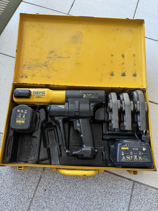 Maquina de prensar REMS Akku Press