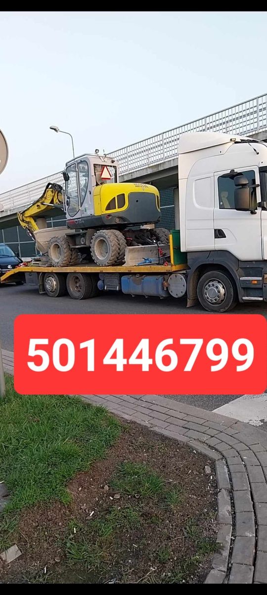 Autolaweta Transport Maszyn Budowlanych,Rolniczych,Ciągników do 17 TON