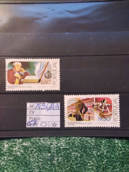 1980 2° Centenário Da Academia Das Ciências De Lisboa MNH **