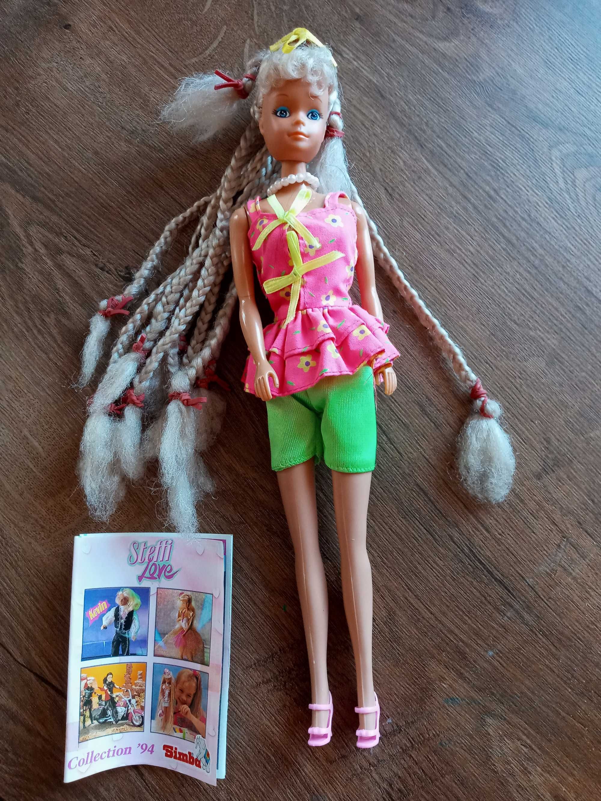 Sprzedam lalkę vintage Steffi z 1994r. + katalog