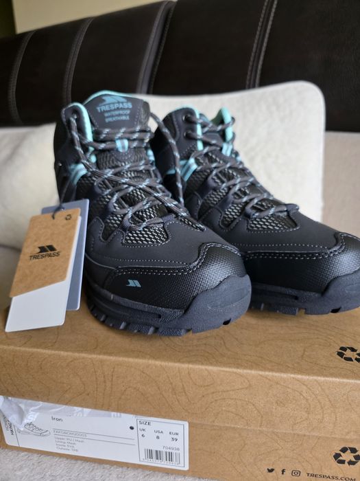 nowe Buty trekkingowe miejskie Trespass membrana damskie