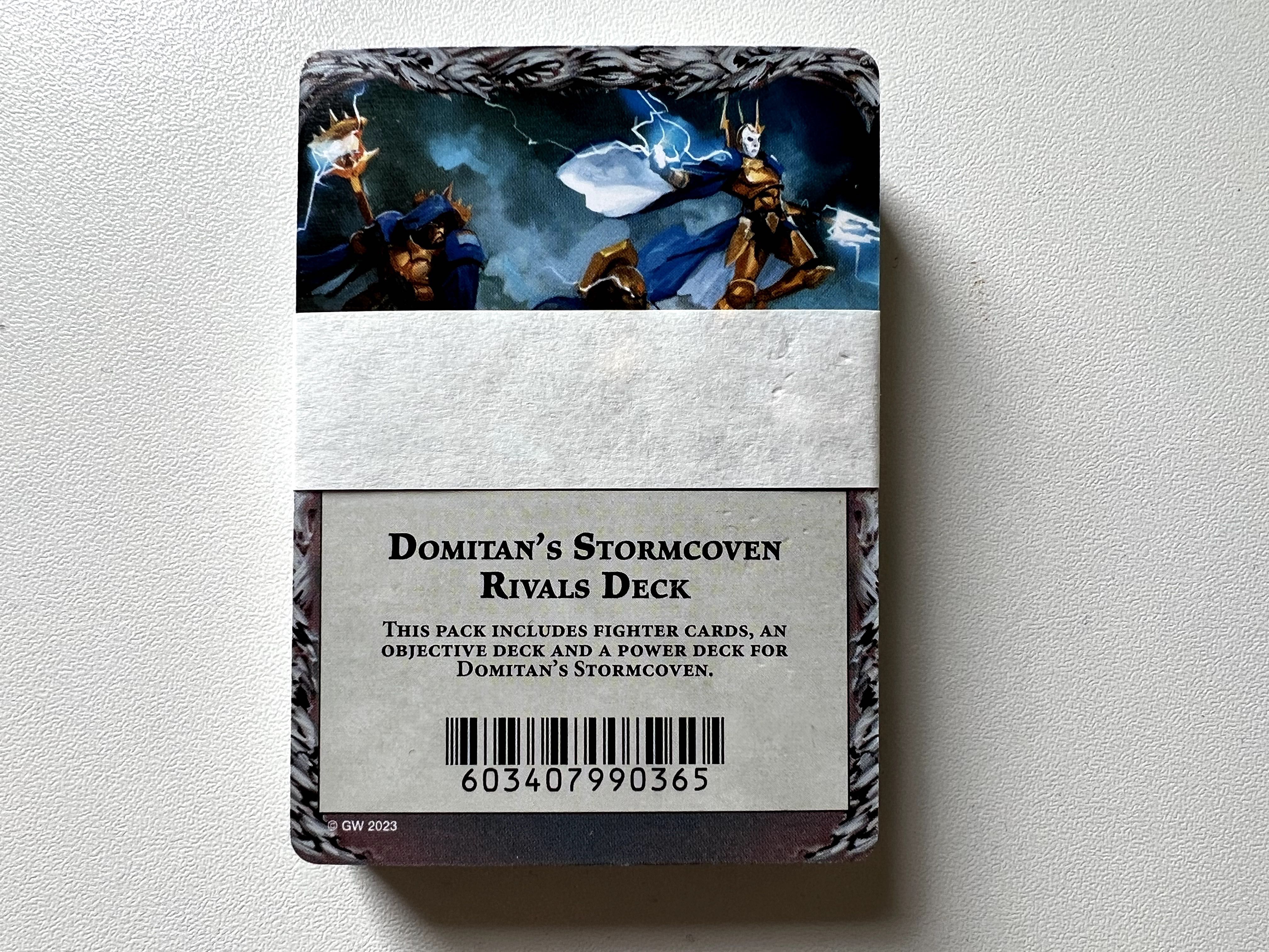 Domitan's Stromcoven rival deck + promo - Warhammer Underworlds