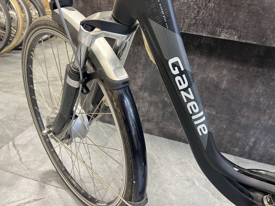 Rower elektryczny GAZELLE ORANGE 36v do naprawy/ skompletowania