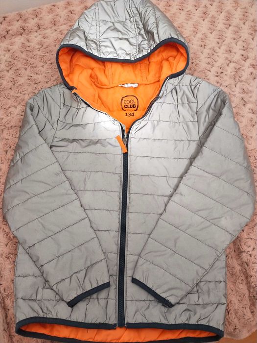 Nieprzemakalna kurtka chłopięca Smyk r.134