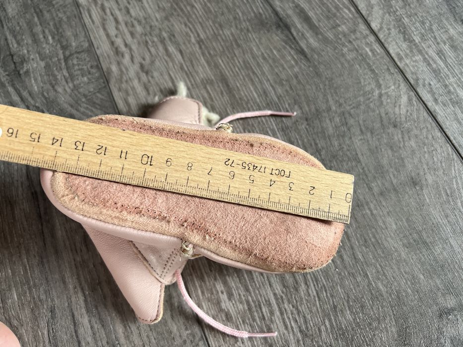 Зимові пінетки для дівчинки 19 розмір