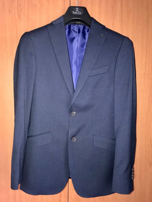 Fato Suits Inc Slim Fit - Azul Marinho