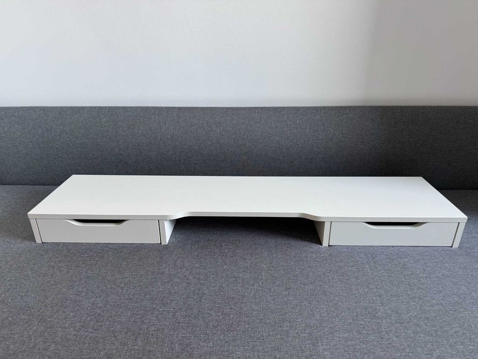 Nadstawka na biurko pod monitor IKEA Alex