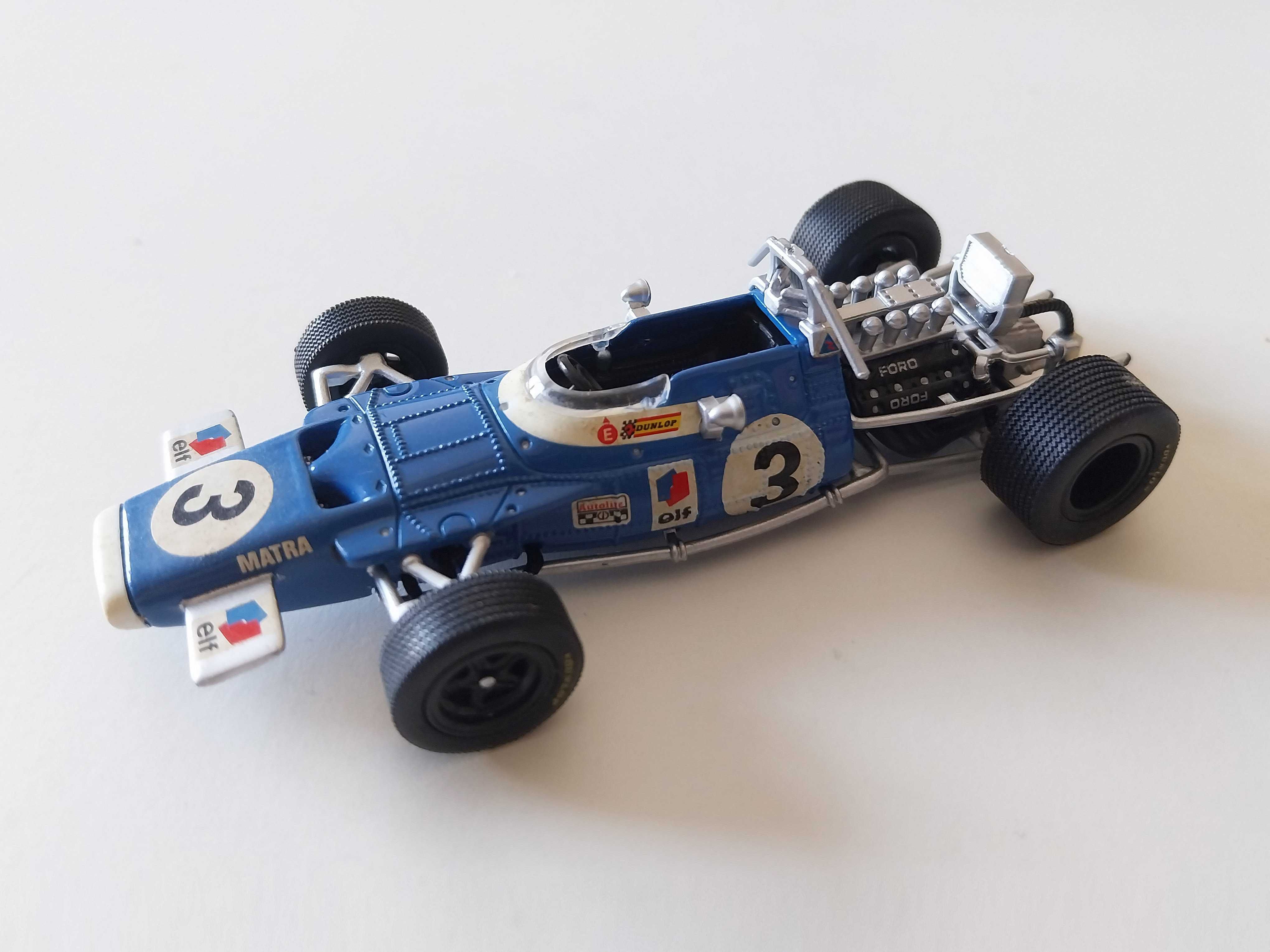 miniatura 1/43 MATRA MS80 (1969) | edição Altaya