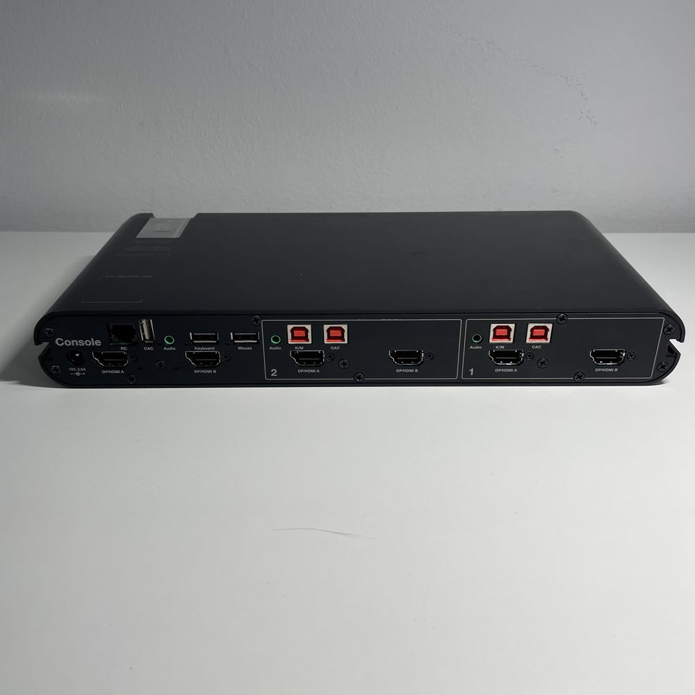 BELKIN Universal Secure 2-Port Dual-Head KVM W/CAC PP4.0