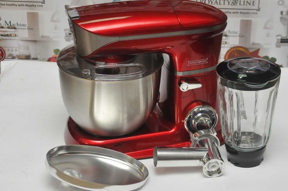 Кухонний комбайн 3в1 Royalty Line RL-PKM-1900BG 1900Вт