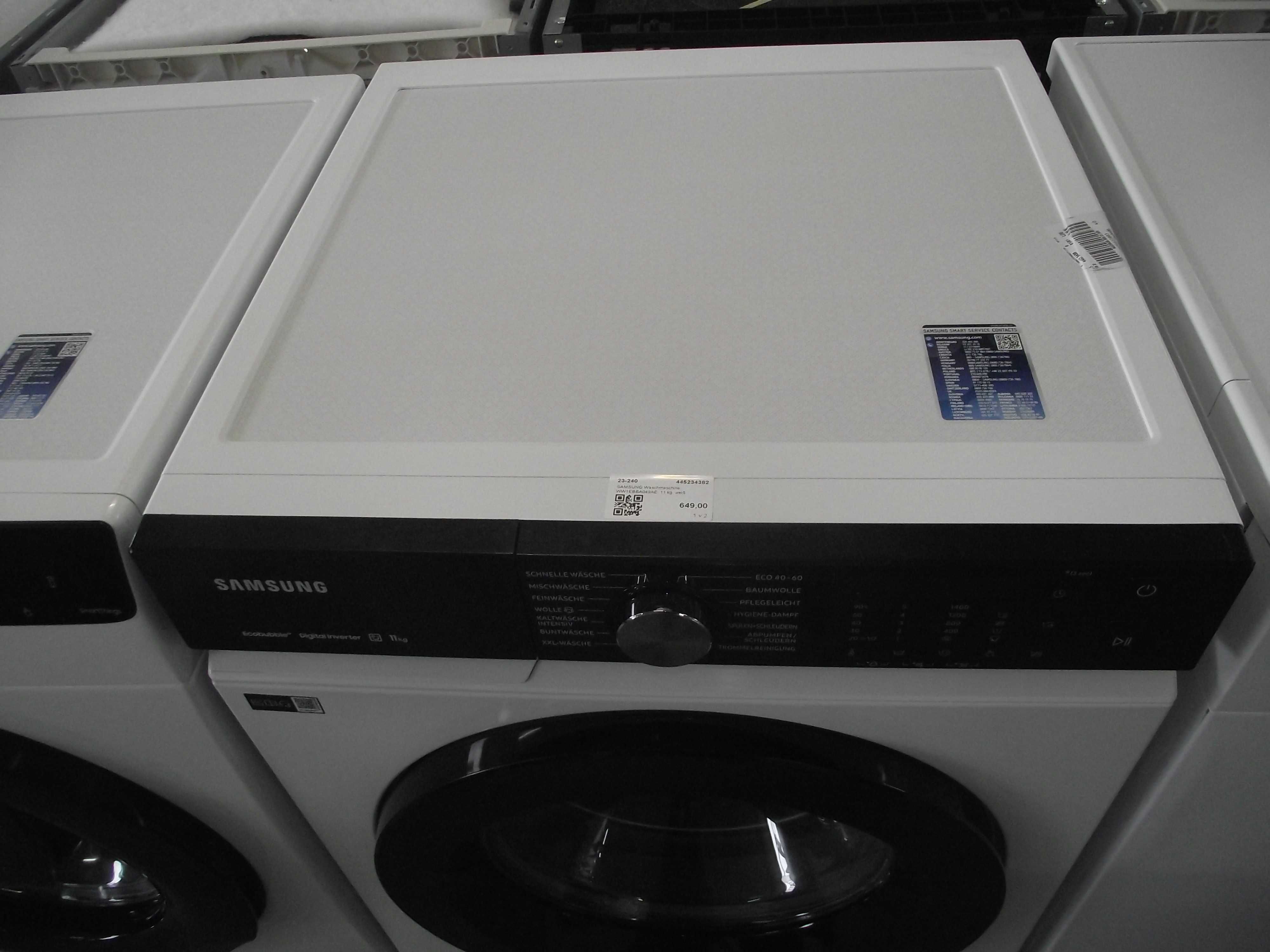 Pralka Samsung WW1EBBA049AE, 11 kg, 1400 obr./min