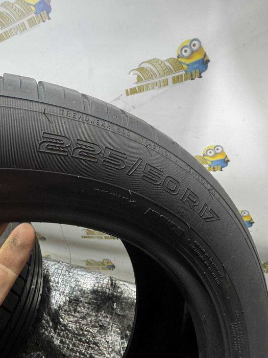 Шини Nokian 225/50R17. 2шт. Літо 2022р. (0065)
