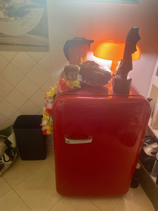 Frigorífico Fridge Premium Design Space Age 107L Cult Vintage New < 3