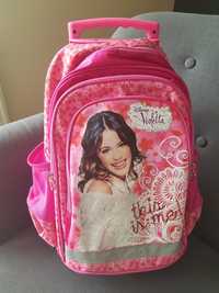 Walizka podręczna #torba # podróż plecak szkolny na kółkach Violetta