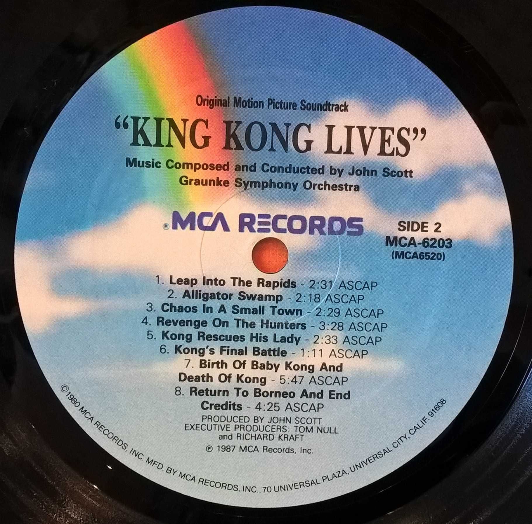 King Kong Lives (Original Motion Picture Soundtrack) John Scott