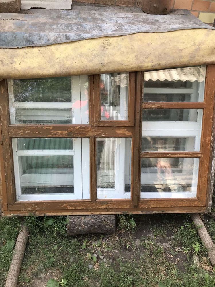 Вікна дерев‘яні подвійні