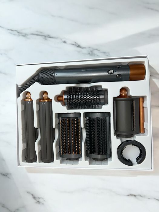 Dyson Airwrap HS05 Nickel — стайлер 6 насадок для волосся