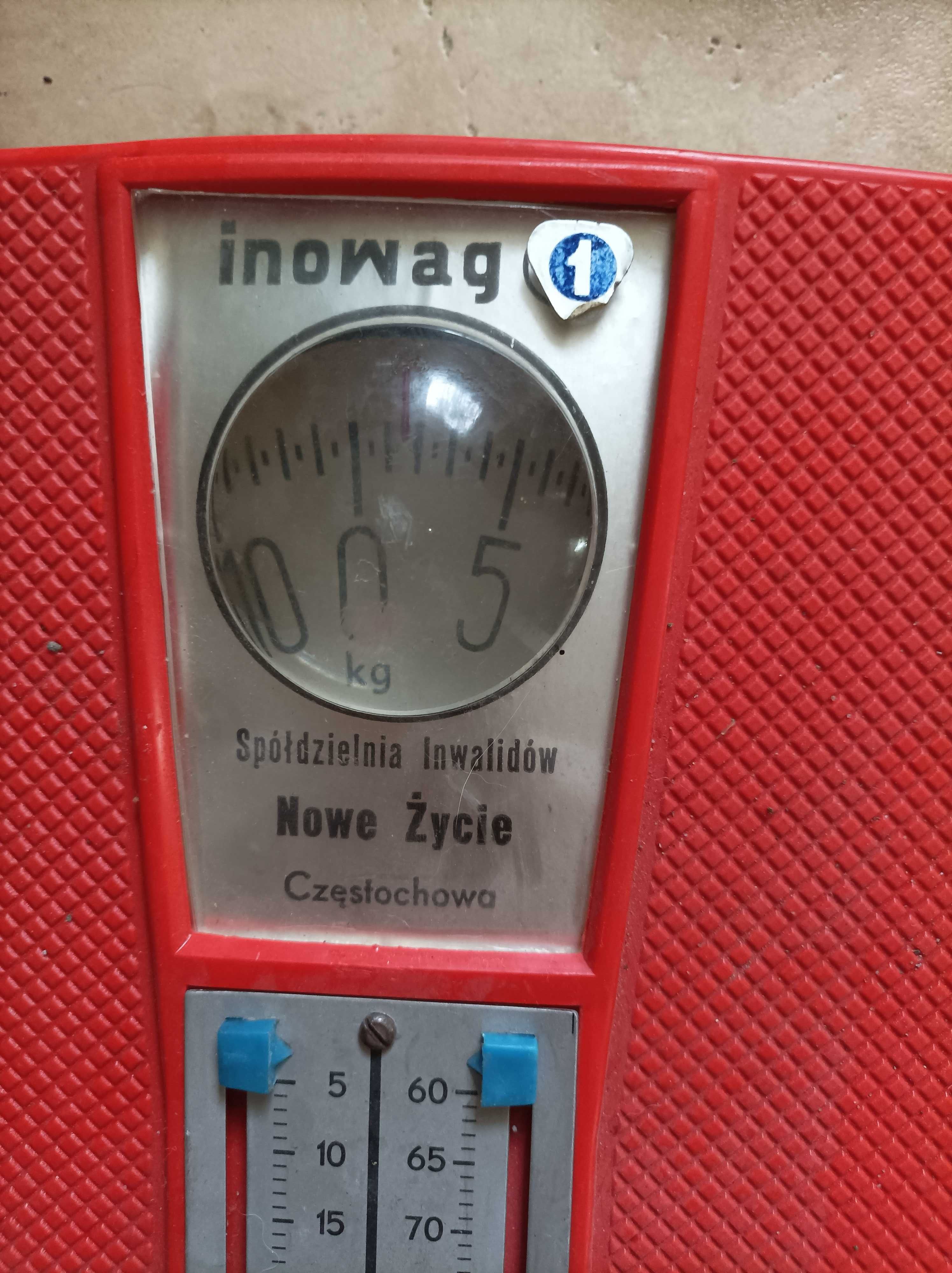 Stara waga łazienkowa inowag spółdzielnia inwalidów nowe życie