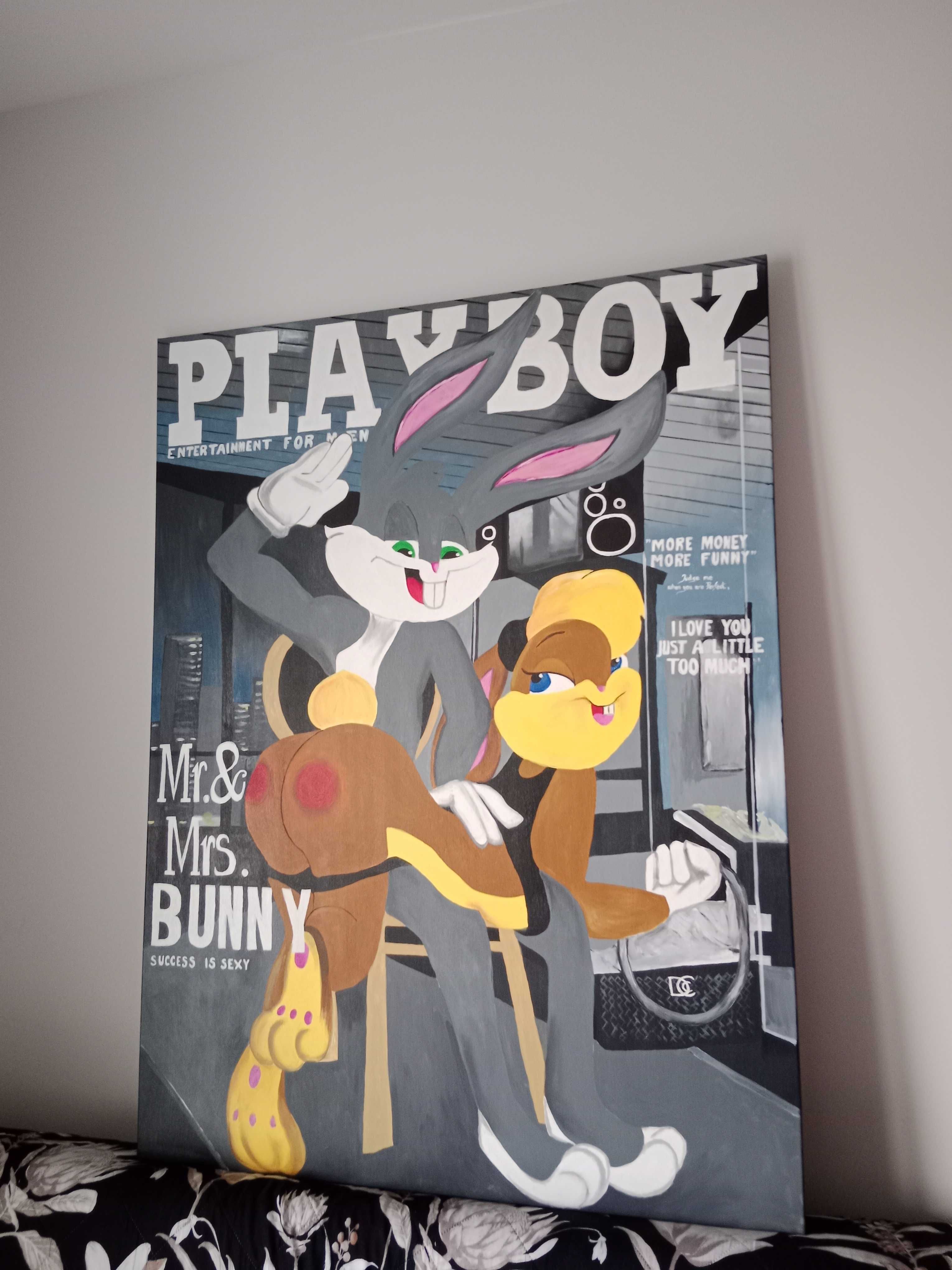 Obraz na płótnie PLAYBOY/BUNNY