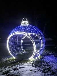Oświetlenie świąteczne Gigant Bombka 3,5m dekoracja oswietlenie