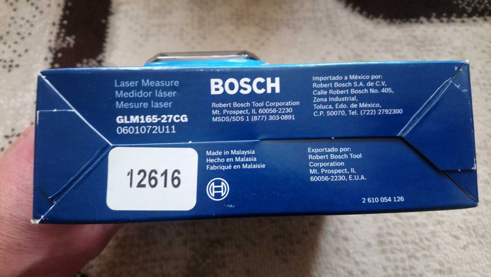 Лазерная рулетка BOSCH GLM165-27CG Professional