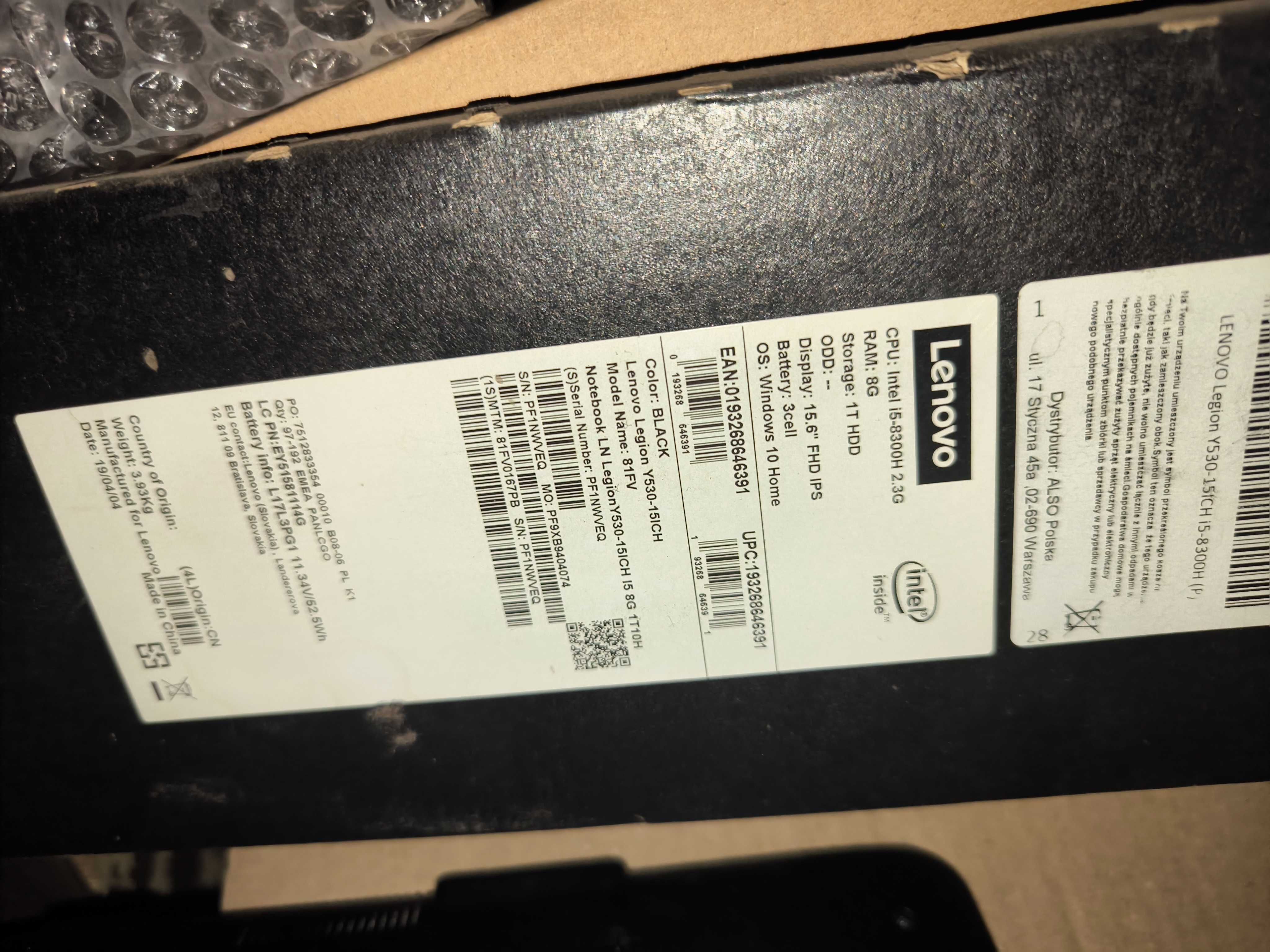 Продам Lenovo legion