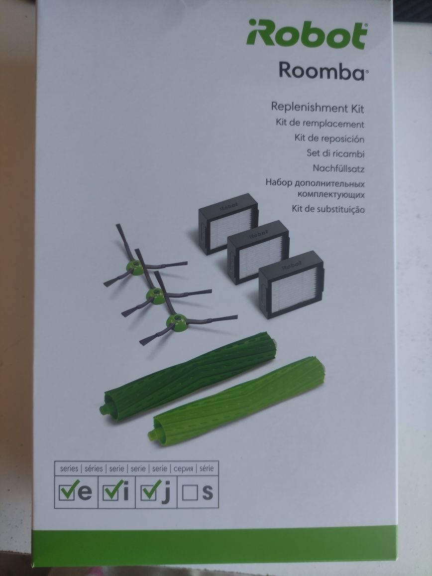 NOVO e EMBALADO - Kit substituição/manutenção IRobot Roomba