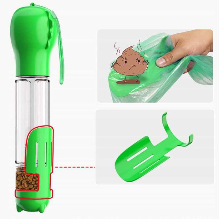 butelka poidło 4w1 300ml dla psa #3572