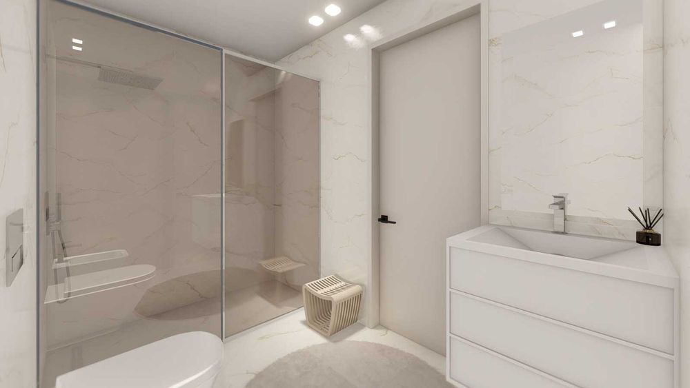 Apartamento T1 - Ribeirão