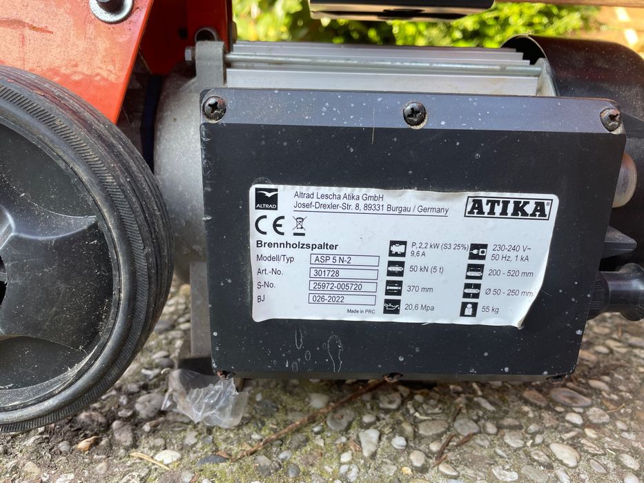 Łuparka do drewna ATIKA