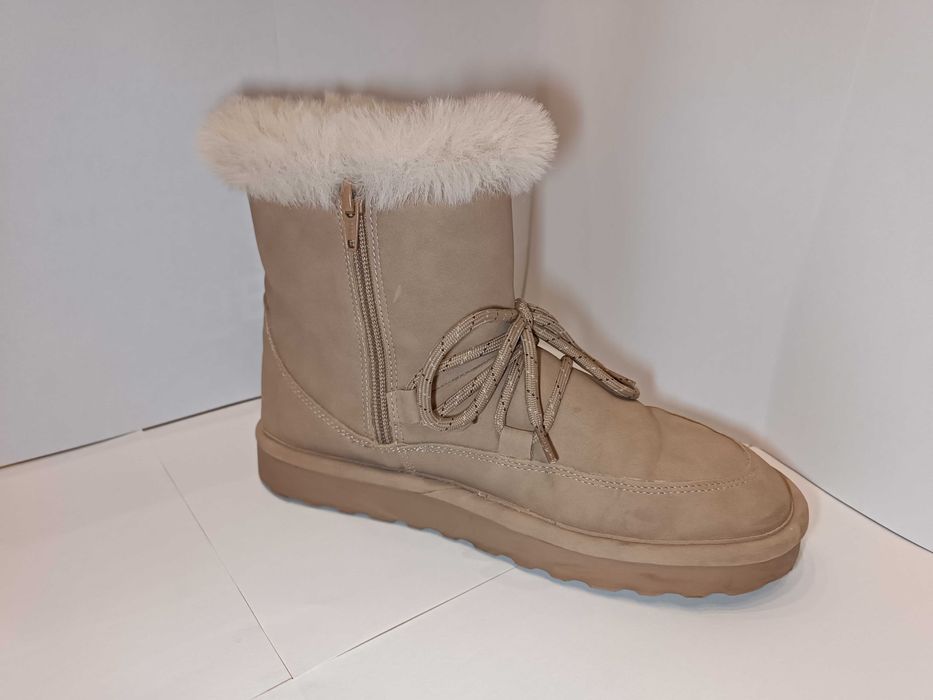 Buty Śniegowce dziecięce ZARA - rozmiar 36 BDB