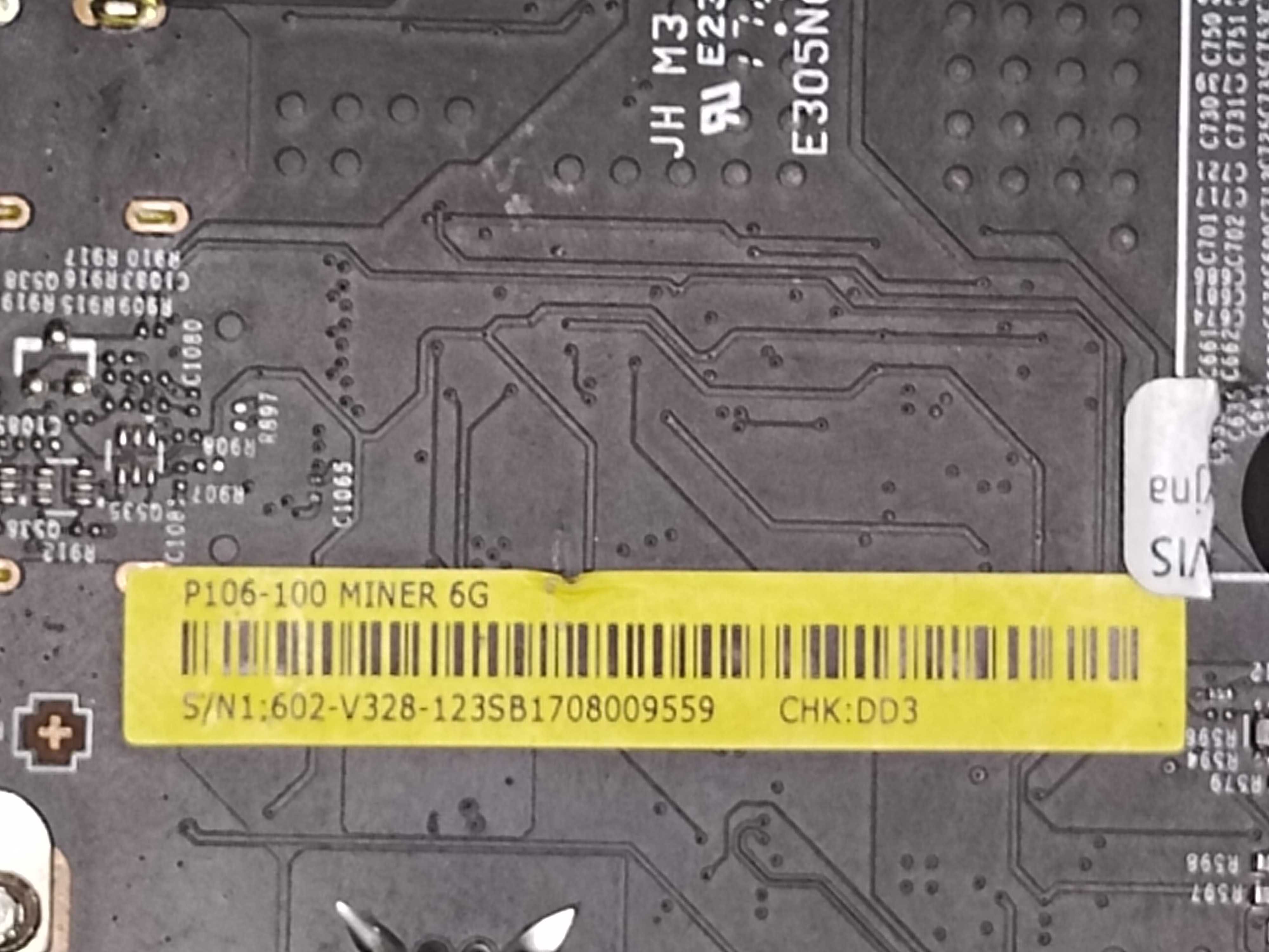 Karta graficzna nVidia P106-100 pamiec 6GB