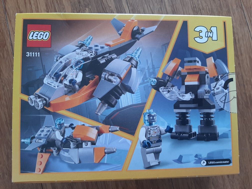 Nowy zestaw Lego creator 3w1 31111